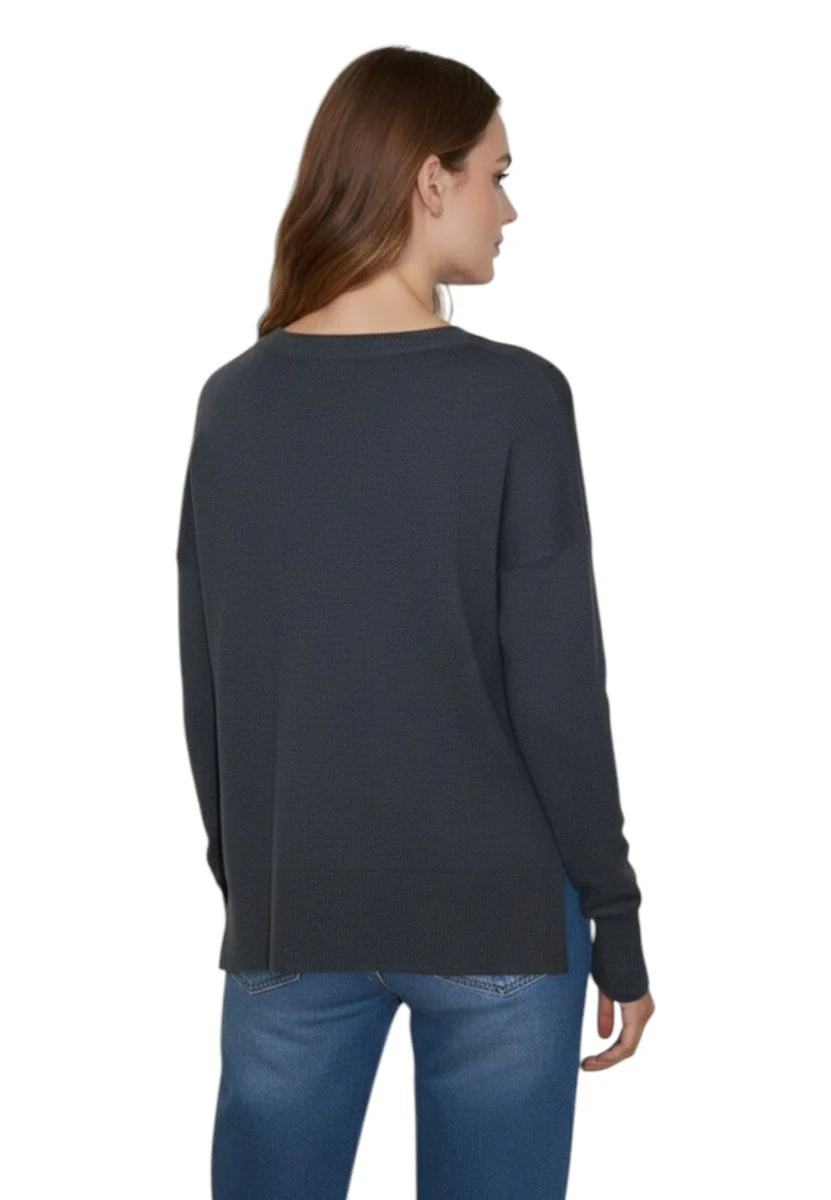 maglia a v - 783 storm grey - immagine 4