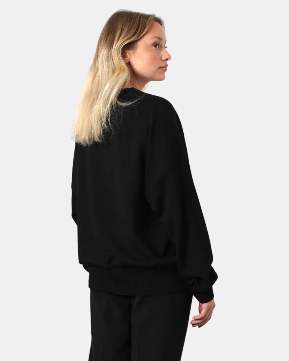 MAGLIA A V RASATO DANIELE FIESOLI - 13 NERO - immagine 4