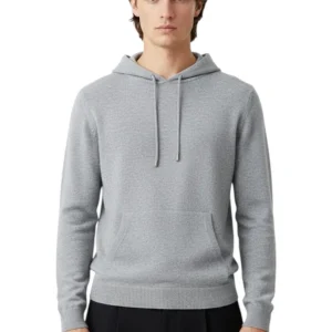 maglia con cappuccio - 10 grey