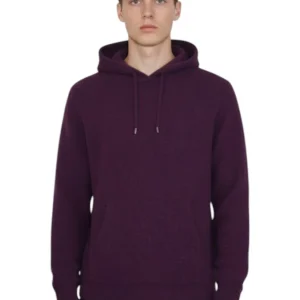 maglia con cappuccio - 52 vino