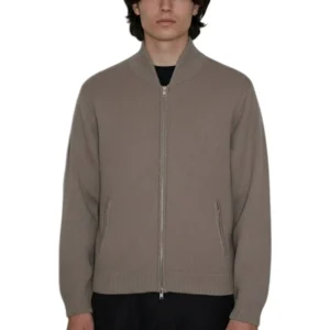 maglia con zip - 36 sabbioso