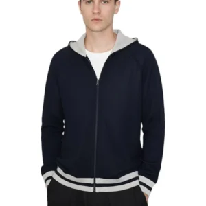 maglia con zip in finezza 12 - 151