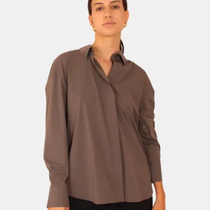 MAX MARA LEISURE - Camicie Manica Lunga Fango