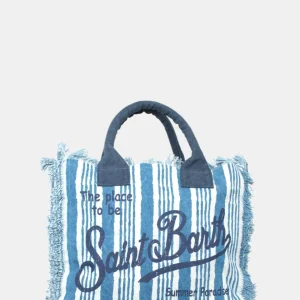 MC2 SAINT BARTH - ACC. BORSA CANVAS DONNA - INDI STRIPES 61