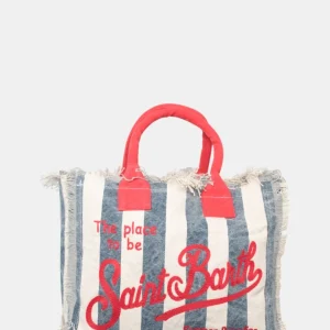 MC2 SAINT BARTH - ACC. BORSA CANVAS DONNA - TINA 6141 EMB