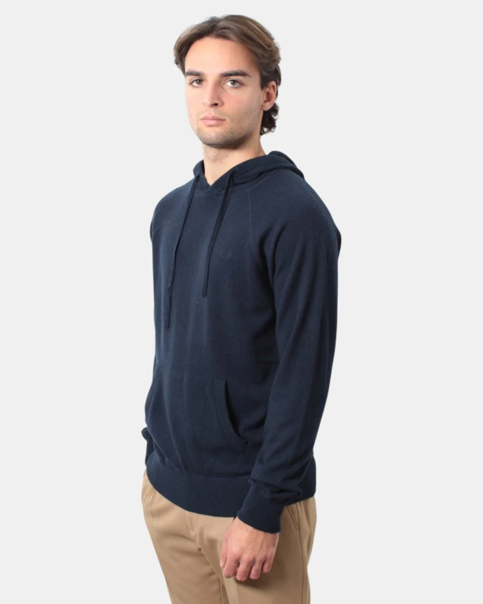 MC2 SAINT BARTH - Felpe Con Cappuccio Blu - immagine 3