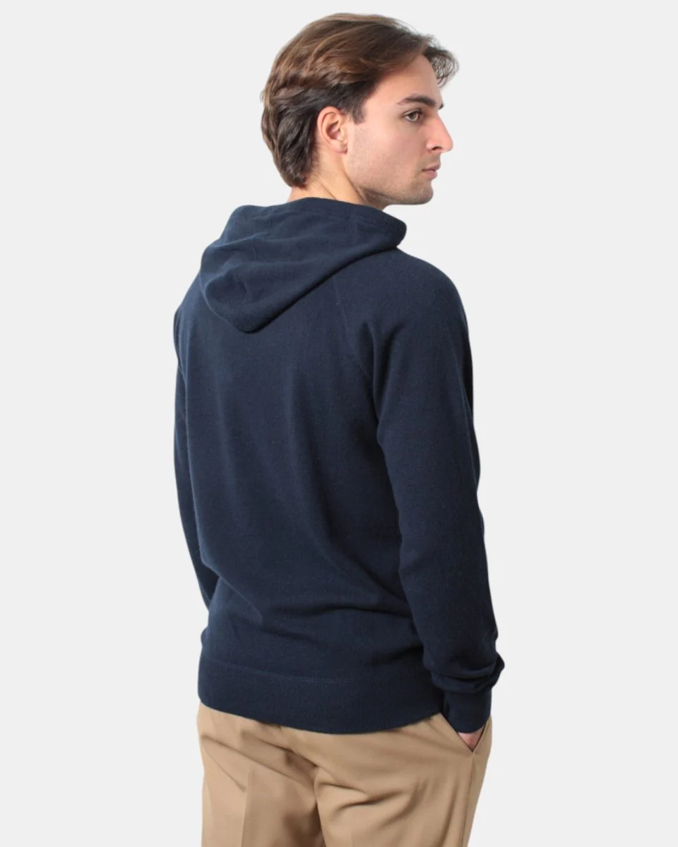 MC2 SAINT BARTH - Felpe Con Cappuccio Blu - immagine 4