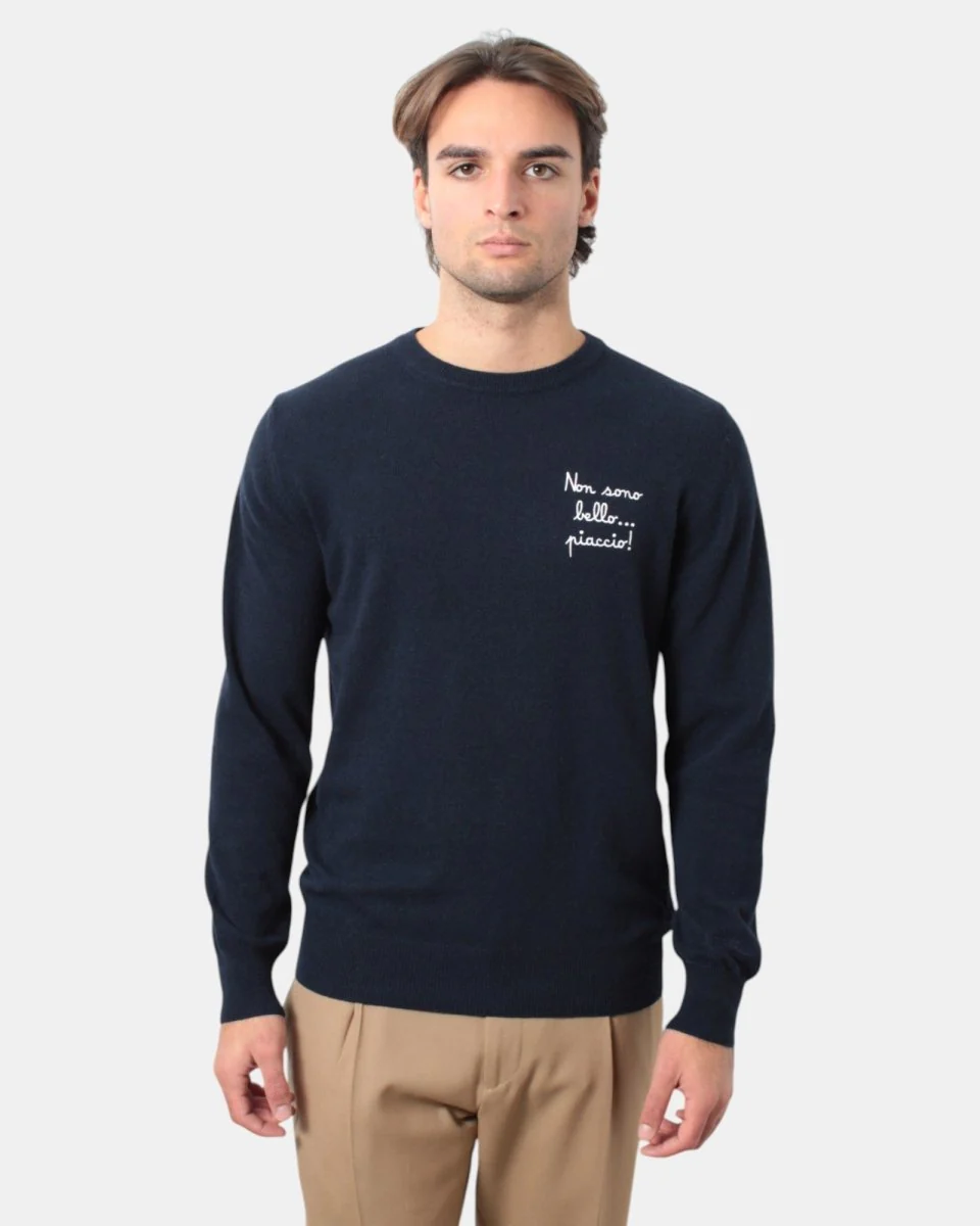 MC2 SAINT BARTH - Maglie A Girocollo Blu - immagine 5