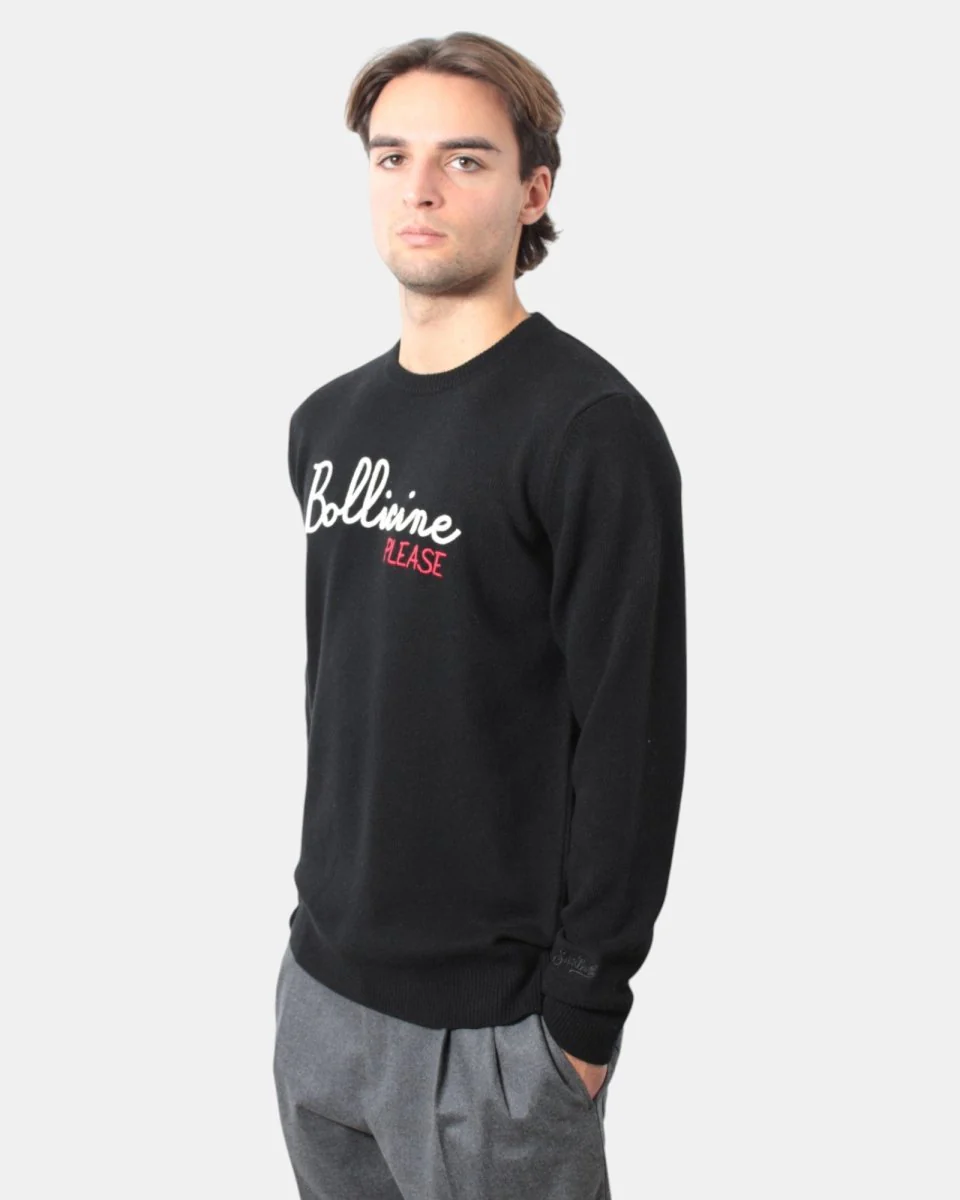 MC2 SAINT BARTH - Maglie A Girocollo Nero - immagine 3