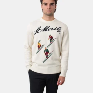 MC2 SAINT BARTH - Maglie A Girocollo Panna