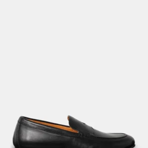 MOCASSINO CALCE IN PELLE MOD. HARRY - 53 NERO