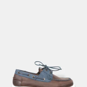 MOCASSINO DA BARCA KJORE PROJECT - BROWN/BLUE
