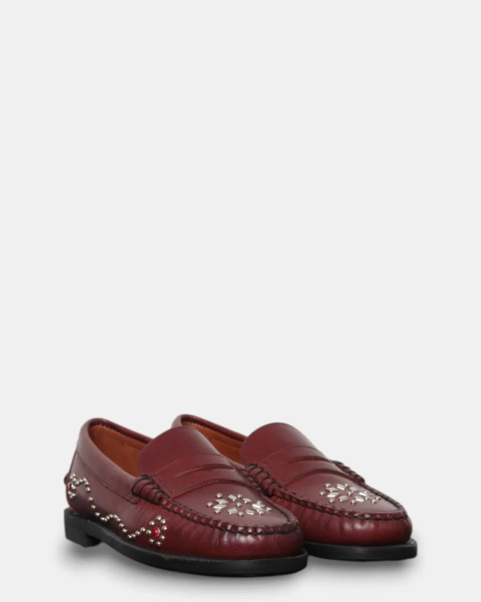 MOCASSINO SEBAGO MOD. DANDETTE STUDS - 901 DK BROWN - immagine 4