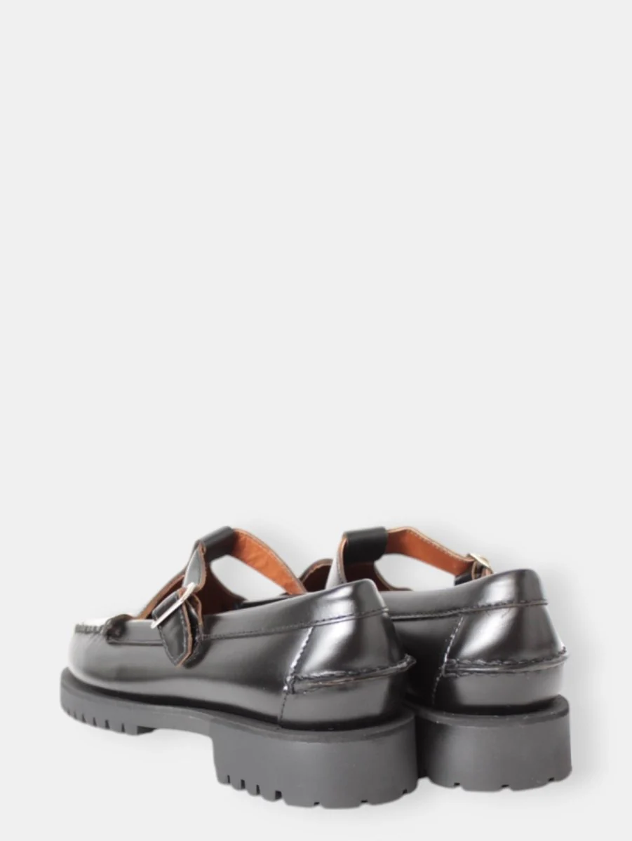 MOCASSINO SEBAGO MOD. GEORGINA LUG - 902 BLACK - immagine 4