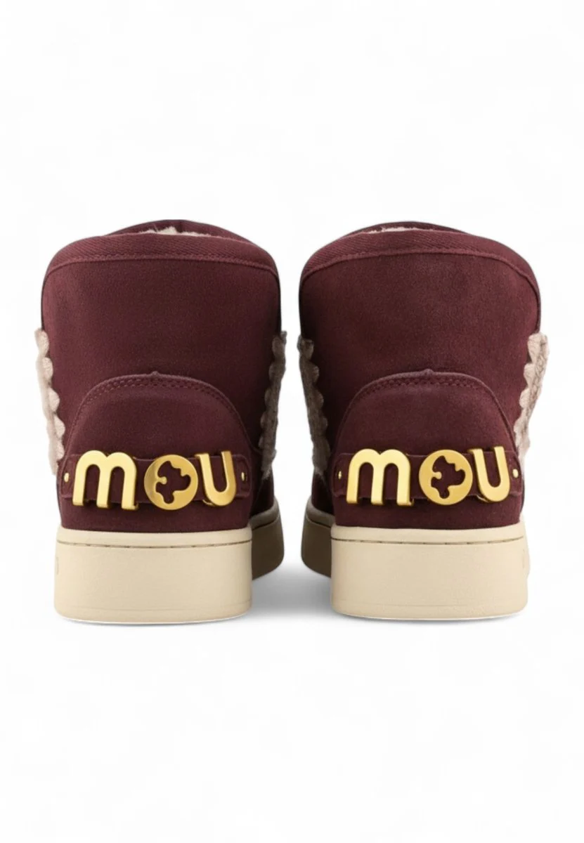 new eskimo sneaker suede let - cab cabernet - immagine 4