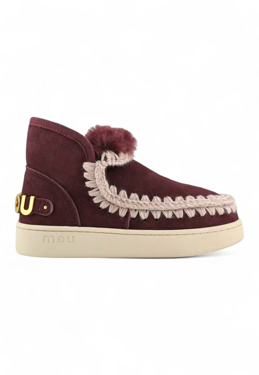 new eskimo sneaker suede let - cab cabernet - immagine 2