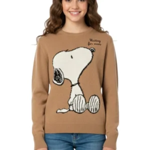 new queen - snoopy waiting snow 19 emb