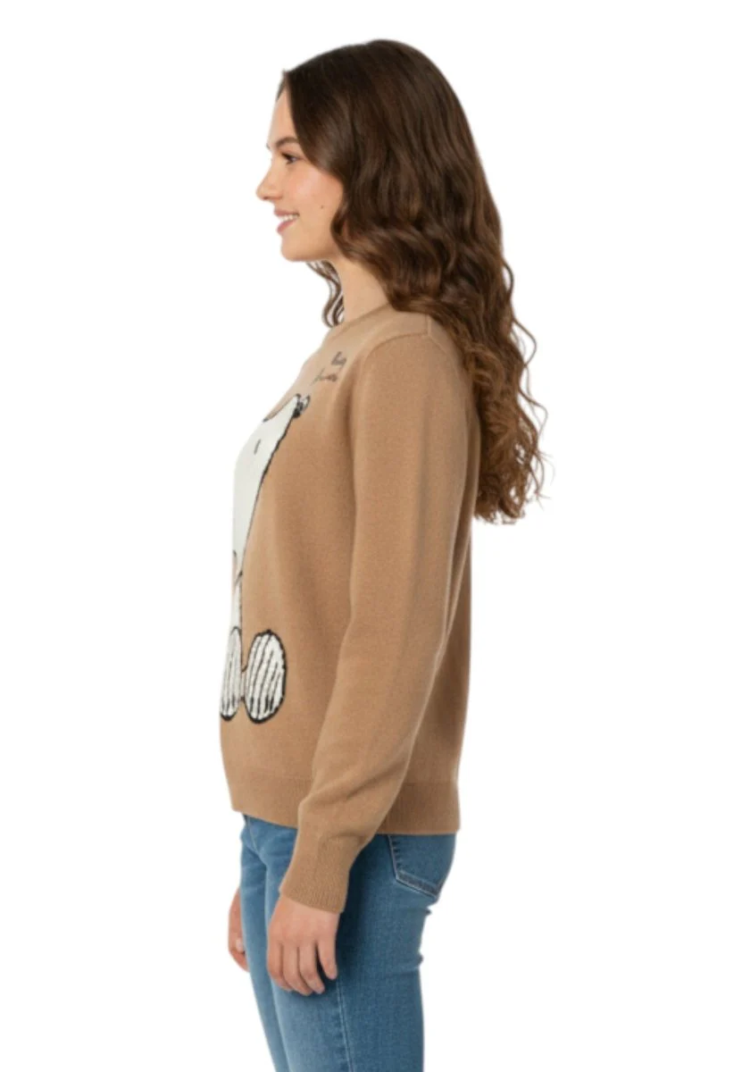 new queen - snoopy waiting snow 19 emb - immagine 3