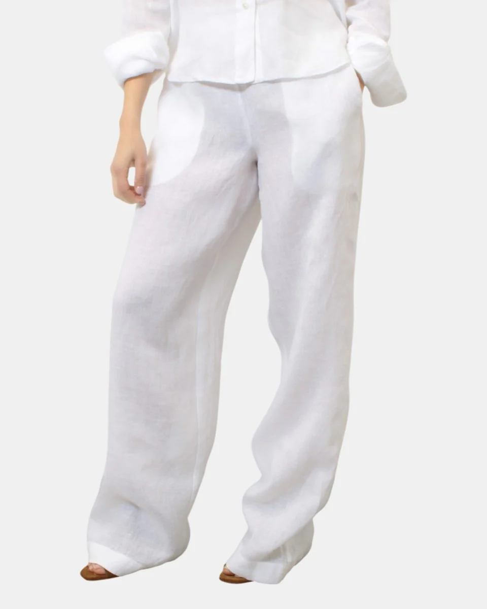 PANTALONE ACADEMIA - 020 BIANCO - immagine 3
