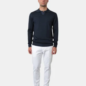 PANTALONE BE.ABLE MOD. LOUIS REGULAR - BIANCO