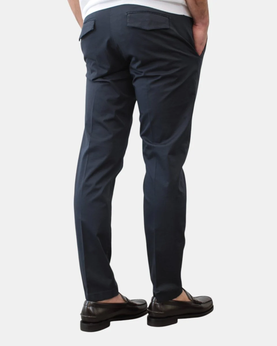 PANTALONE BE.ABLE MOD. LOUIS REGULAR - BLU SCURO - immagine 4
