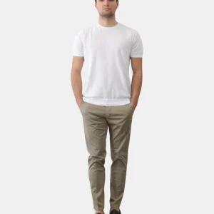 PANTALONE BE.ABLE MOD. LOUIS REGULAR - CACAO