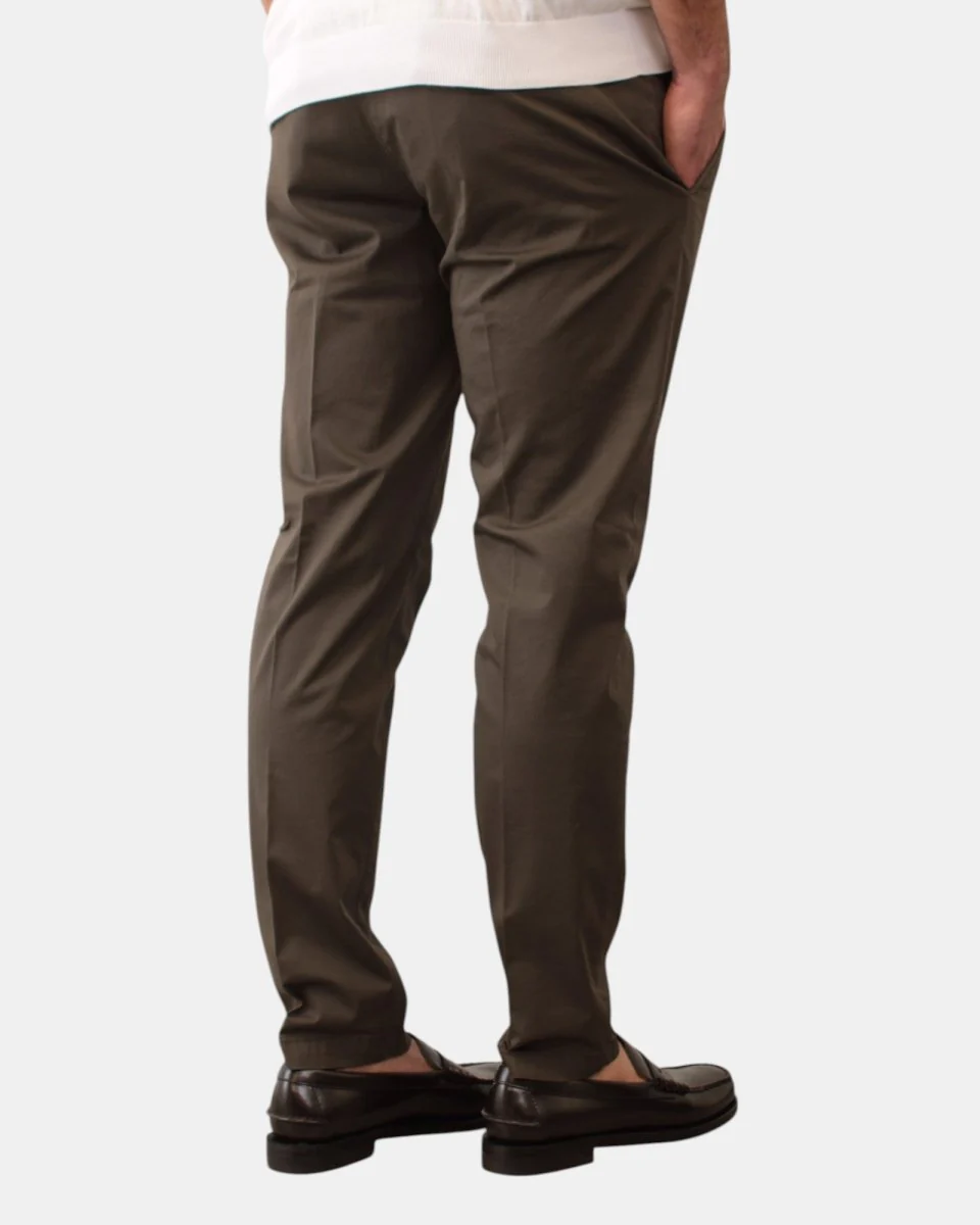 PANTALONE BE.ABLE MOD. LOUIS REGULAR - CACAO - immagine 4