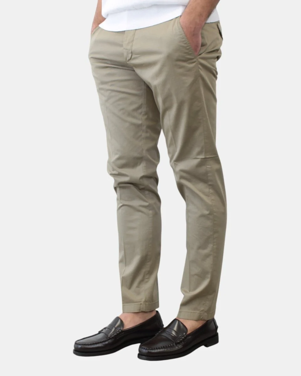 PANTALONE BE.ABLE MOD. LOUIS REGULAR - CACAO - immagine 3