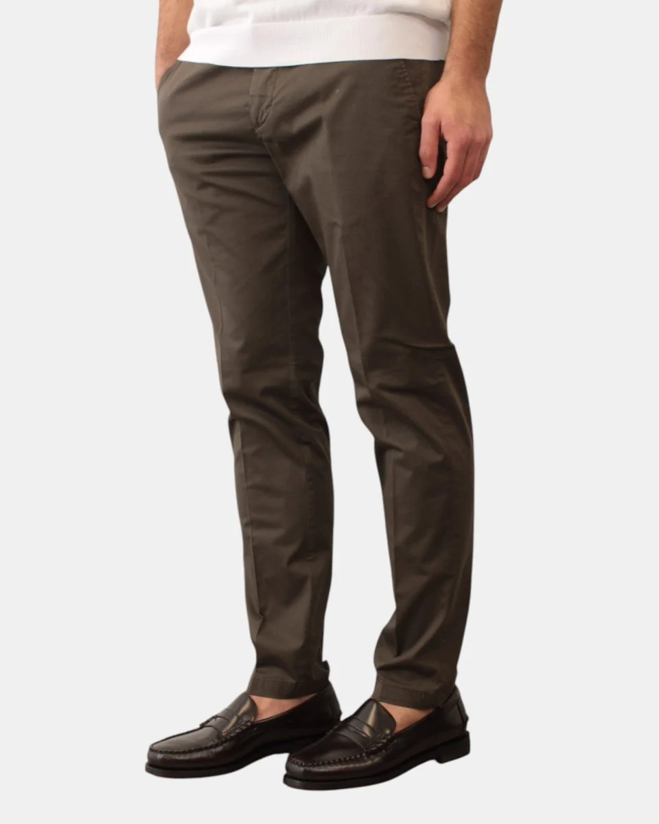 PANTALONE BE.ABLE MOD. LOUIS REGULAR - CACAO - immagine 3