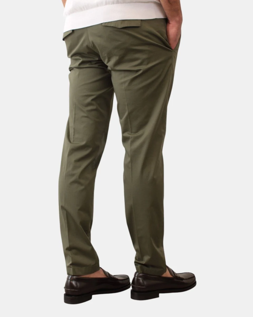 PANTALONE BE.ABLE MOD. LOUIS REGULAR - MILITARE - immagine 4