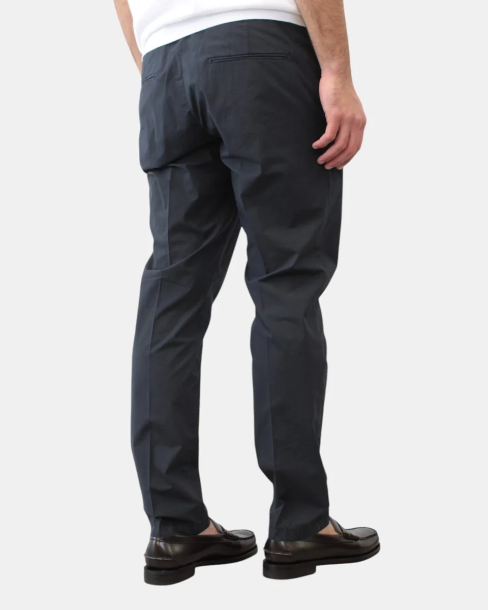 pantalone be.able mod. riccardo no pence regular - blu scuro - immagine 4