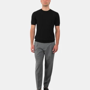 pantalone con coulisse be.able mod. baddy - grigio medio