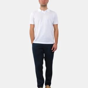 PANTALONE CON COULISSE MICHELE CARBONE MOD. ADAM - 001 BLU