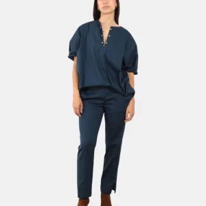 PANTALONE JIJIL - 0370 -BLU MARINE