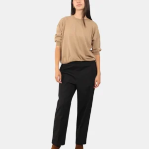 PANTALONE JUCCA CON ELASTICO DIETRO - 003 NERO