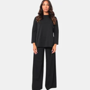 PANTALONE MAX MARA LEISURE MOD. BONN - 003 NERO