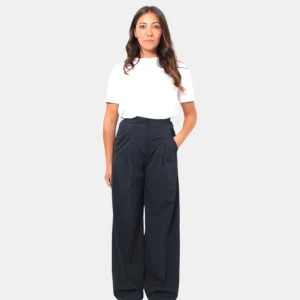 PANTALONE MAX MARA LEISURE MOD. BONN - 004 BLU
