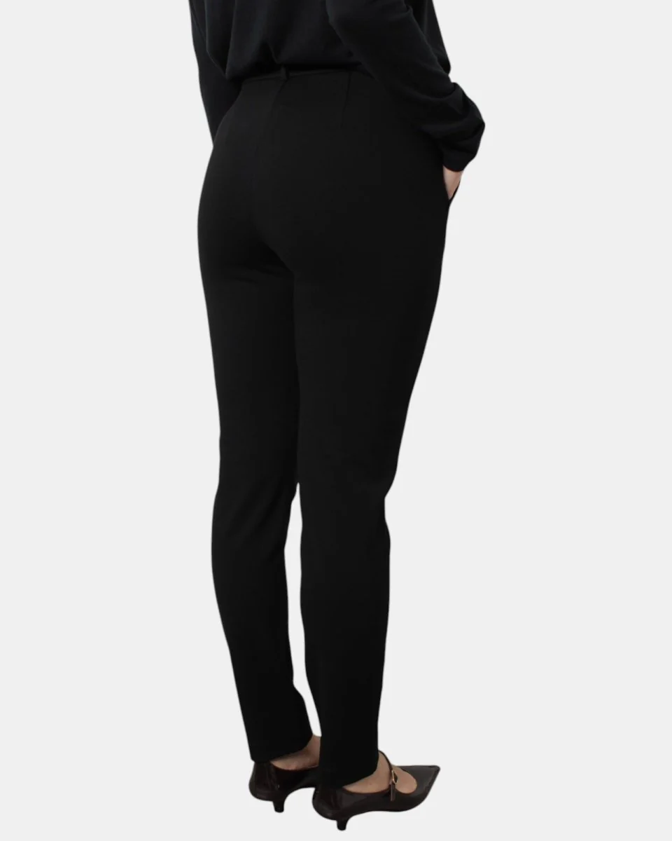 PANTALONE MAX MARA LEISURE MOD. EFFETTO - 005 NERO - immagine 4