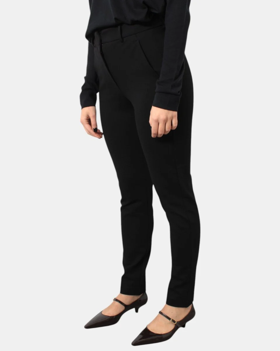 PANTALONE MAX MARA LEISURE MOD. EFFETTO - 005 NERO - immagine 3