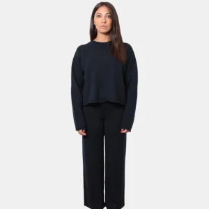 PANTALONE MAX MARA LEISURE MOD. EPOPEA - 012 BLU