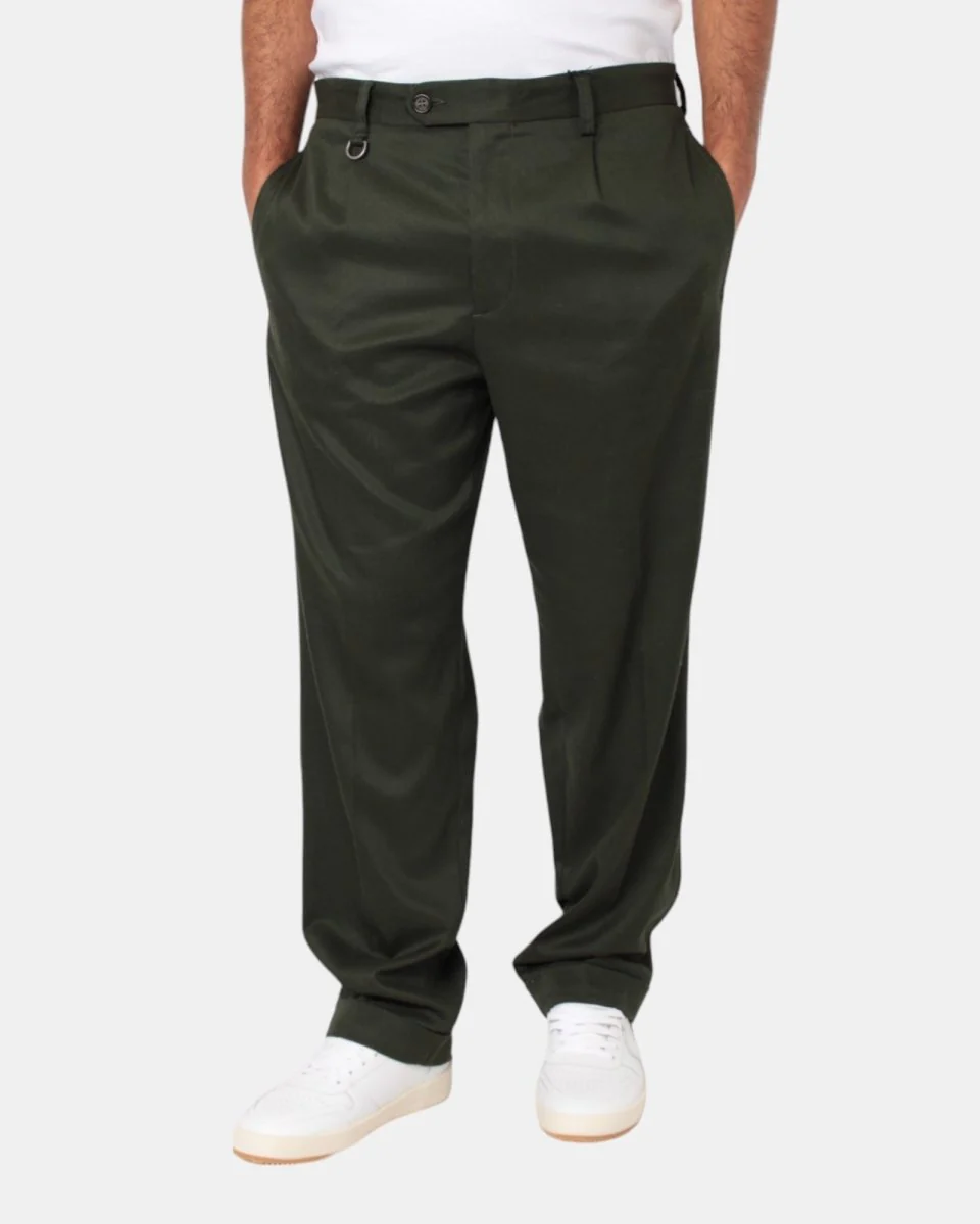 PANTALONE PAOLO PECORA - 5334 MILITARE - immagine 5