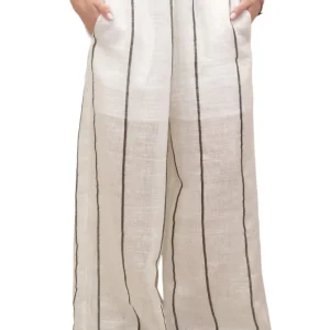 PANTALONE - R1810 SNOW WHITE/NERO