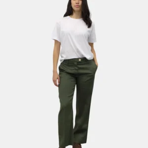 PANTALONE RE-HASH MOD. NELLY - VERDE MILITARE