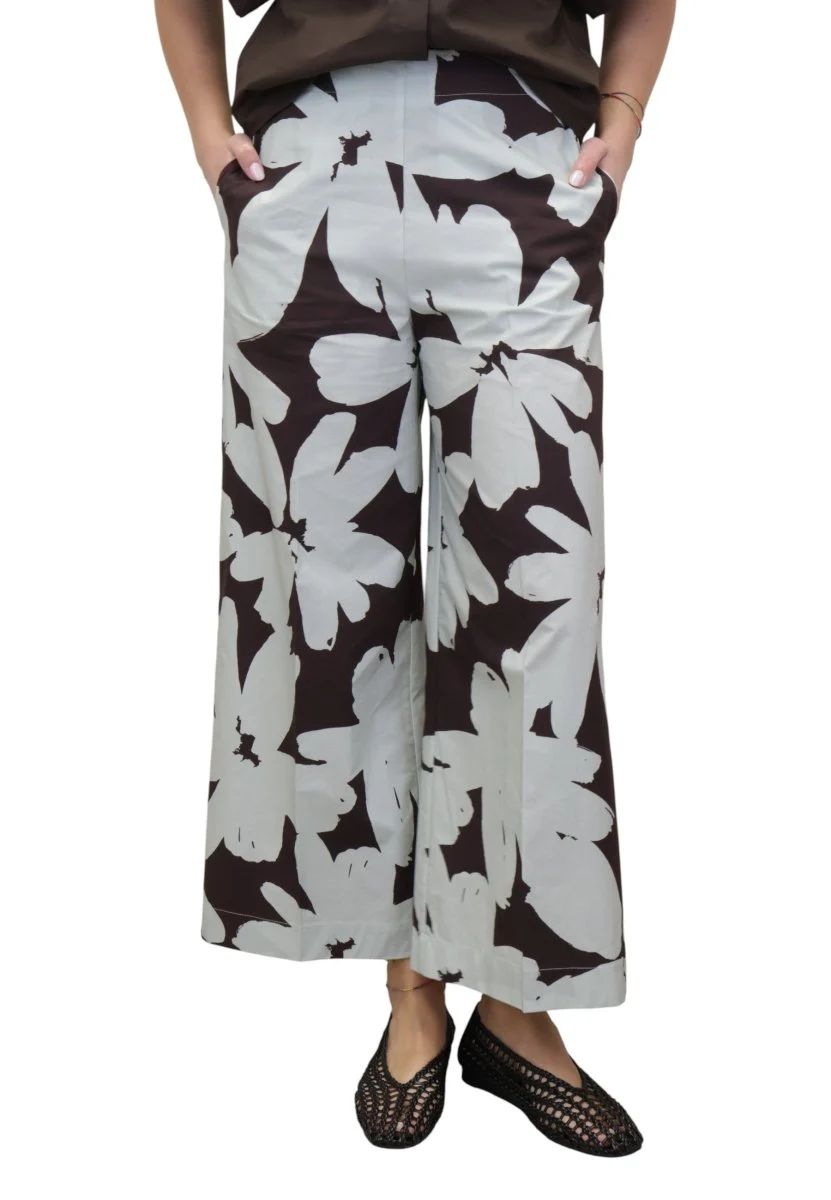 PANTALONE - S8341 STAMPA MOKA/MENTA - immagine 2