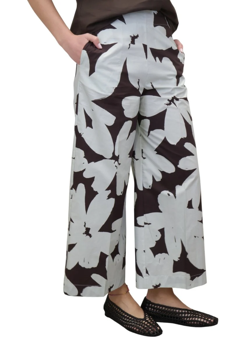 PANTALONE - S8341 STAMPA MOKA/MENTA - immagine 3