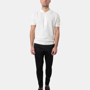 PANTALONE TASCA A FILO MICHELE CARBONE MOD. BRAD CAPRI - 019 NERO