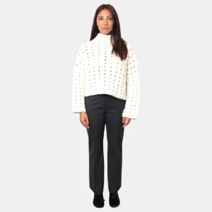 PANTALONE TROMBETTA LIVIANA CONTI - ANTRACITE