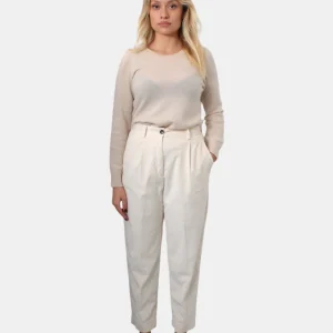 PANTALONE WHITE SAND - 04 BIANCO