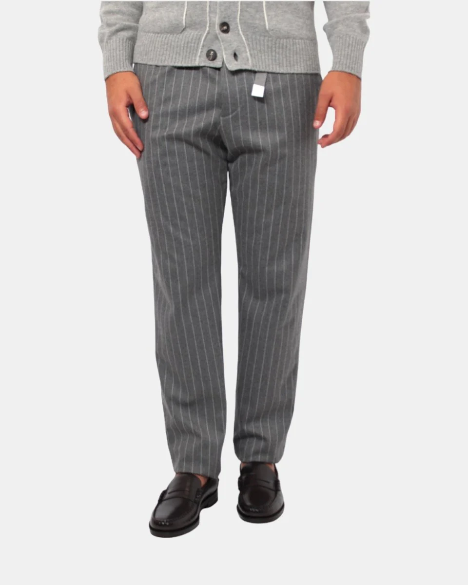 PANTALONE WHITE SAND - 134 GRIGIO - immagine 3