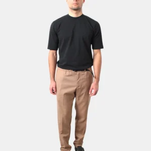 PANTALONE WHITE SAND IN POLIVISCOSA - 148 MARRONE